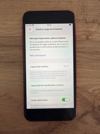 iPhone SE (2da Gen) Rojo