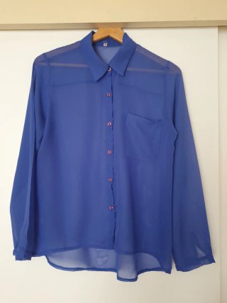 Lote 4 camisas mujer estampadas y lisas