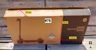 Caja Patinete Eléctrico Xiaomi