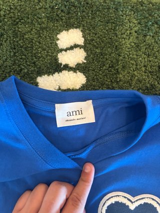 Conjunto Ami Paris Talla S Azul