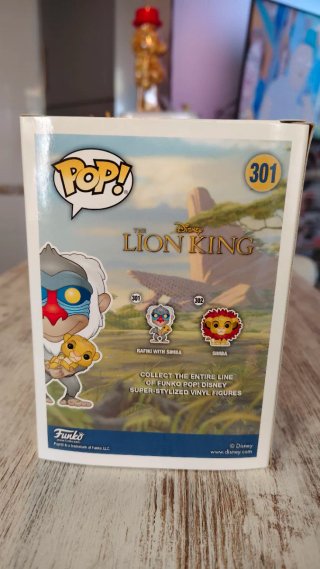 Funko Pop Rafiki with Simba Disney 301