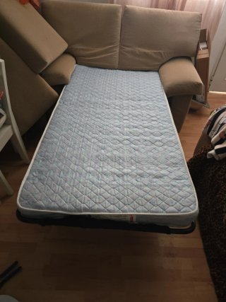 Conjunto de sofá 3 plazas y 2 en sofá cama