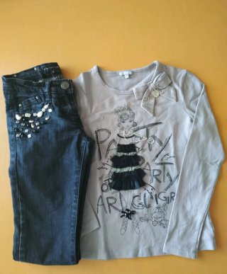 Artigli Maglia e Jeans 8 Anni