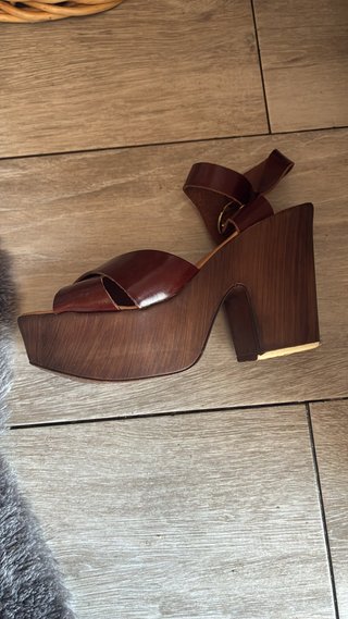 Sandalias de piel Camila talla 38