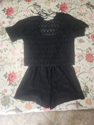 Conjunto de verano negro