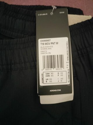 Pantaloni Adidas neri donna taglia XS