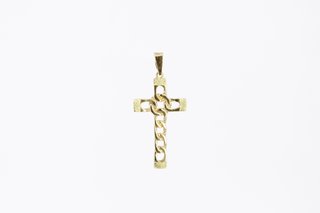 Cruz de oro de 18k. Ref:034-03-00818