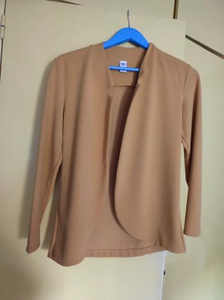 Chaqueta mostaza mujer
