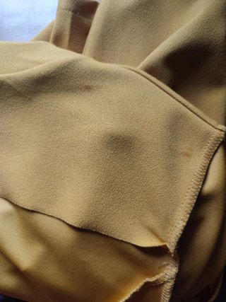 Chaqueta mostaza mujer