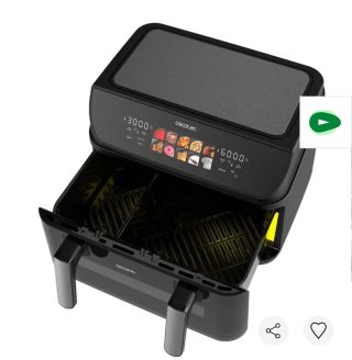 Freidora Cecotec Cecofry&Grill Duoheat 10L