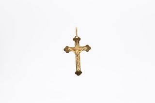 Cruz de oro de 18k. Ref:053-03-00564