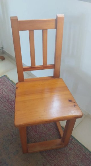 Juego 8 Sillas Madera Maciza