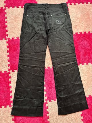 Pantalón lino negro Calvin Klein
