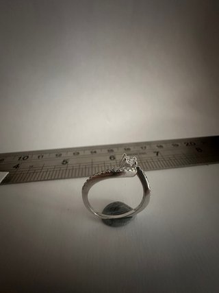 Anillo Huggot Plata 925 Cristales Swarovski