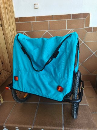 Carro para bicicleta infantil