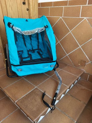 Carro para bicicleta infantil