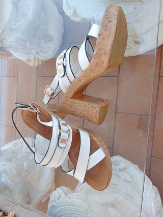Sandali TREDY'S Donna Pelle Bianchi