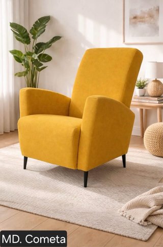 Sillón Cometa Amarillo
