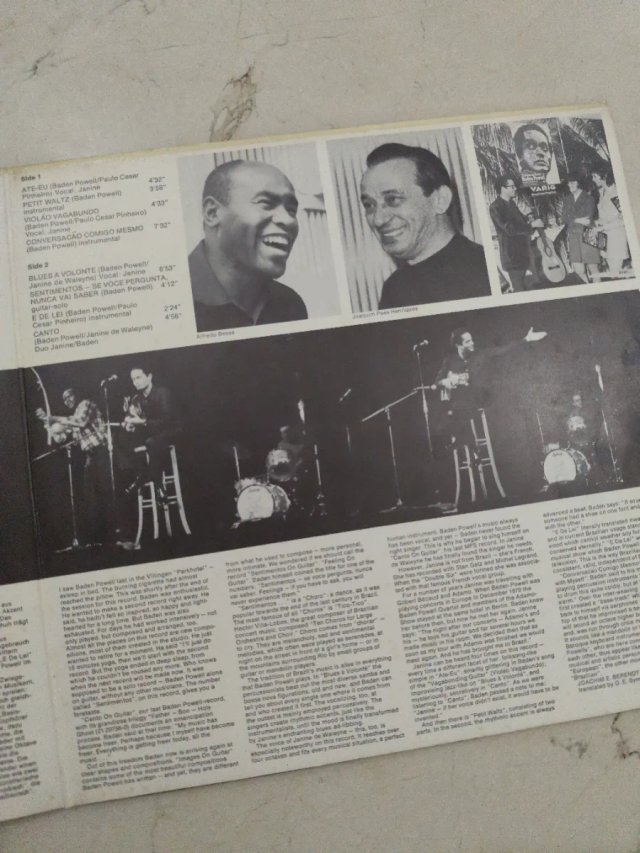 Vinilo Baden Powell Images on Guitar