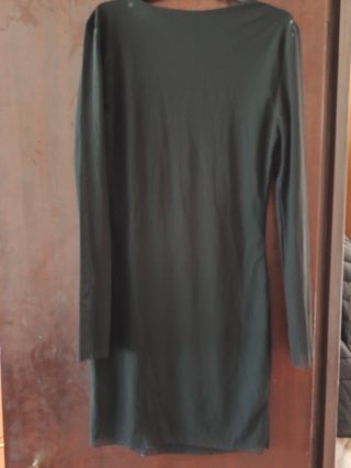 Vestido negro fiesta pedrería