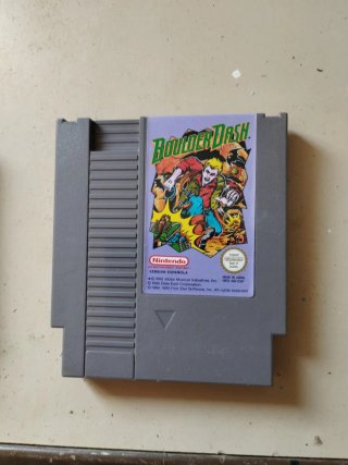 Boulder Dash NES - Versión Española