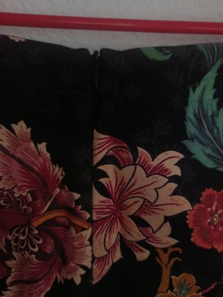 Falda Short, estampada flora