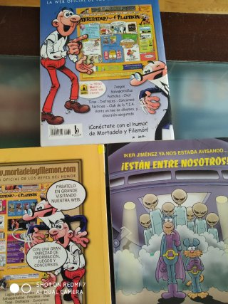 Olé Mortadelo y Filemón 5 tebeos