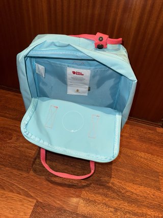 Mochila Fjallraven Kanken 16 L Azul/Rosa