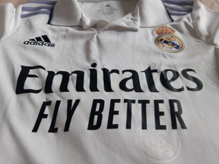Camiseta Real Madrid niño Talla 7/8 años Adidas