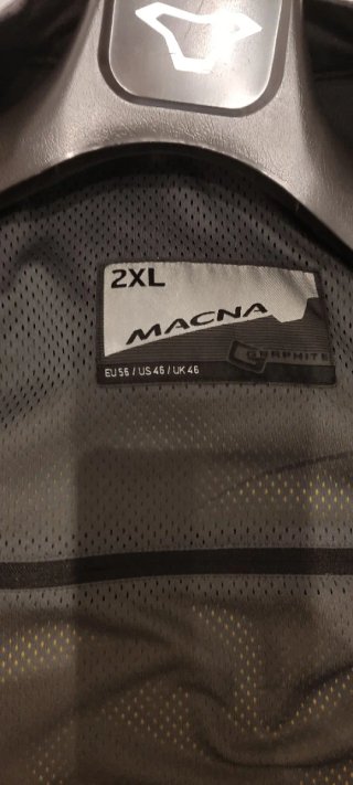 Chaqueta Moto Verano Macna velocity. Talla 2XL