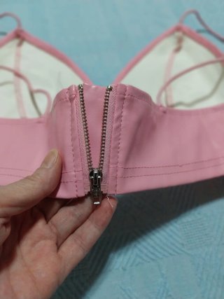 Top rosa tirantes.