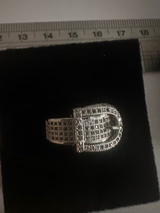 Anillo Huggot Plata 925 Cristales Swarovski
