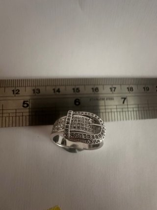 Anillo Huggot Plata 925 Cristales Swarovski