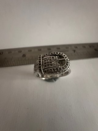 Anillo Huggot Plata 925 Cristales Swarovski