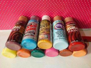 Pinturas Acrílicas DecoArt Metal Paint (59ml)