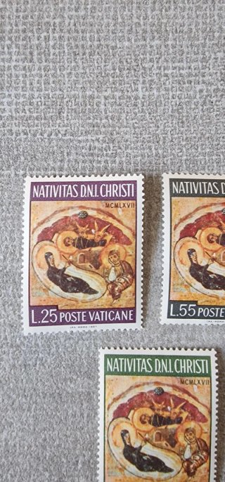Serie francobolli Poste Vaticane