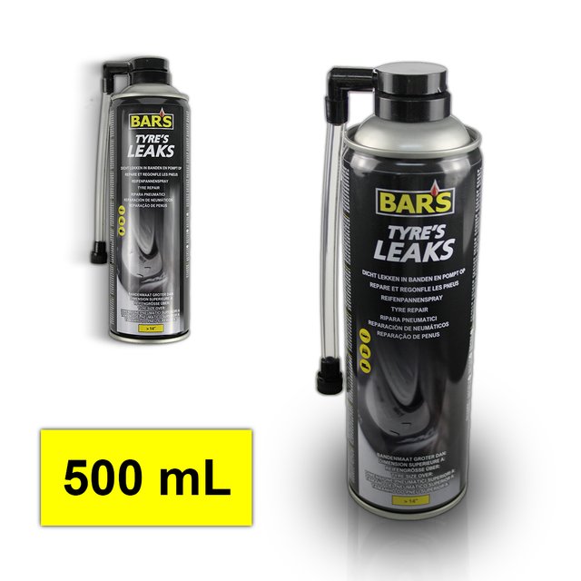 Aerosol Repara Pinchazos de Neumáticos BARS 500ml