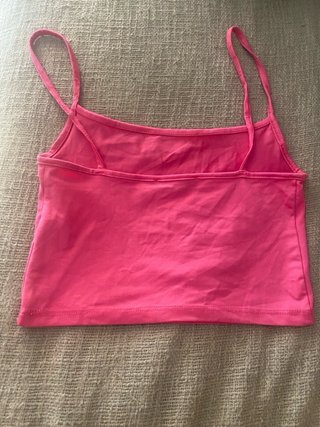Top tirantes rosa
