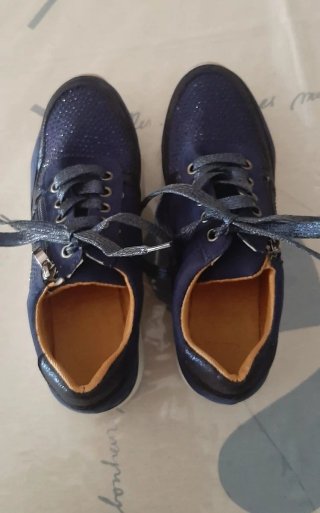 Zapatillas deportivas mujer azul, n° 36-37