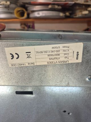 Placa vitrocerámica EDESA repuesto
