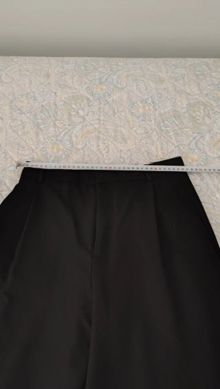 Pantalón vestir Pull&Bear negro