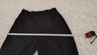 Pantalón vestir Pull&Bear negro