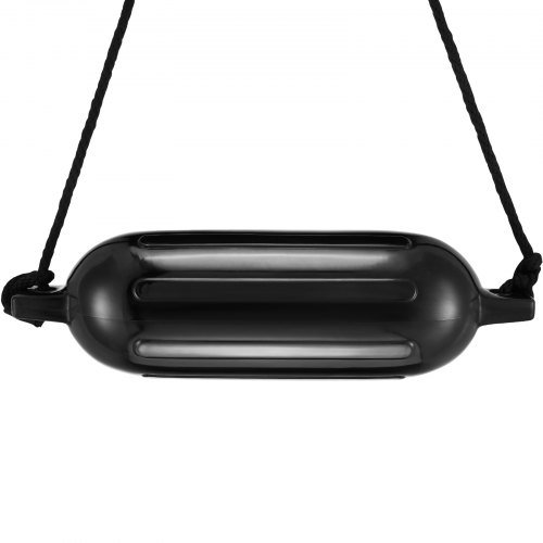 Defensas para Barcos, Defensores Inflables de 8.5" x 26" para Amarre, Fender Ribeteado Inflable con Agujeros Centrales, Bumper de Dock para Barcos Marinos con Bomba de Aire, 4 Agujas y 4 Cuerdas y...