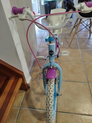 Bicicleta Frozen Niña 16 Azul