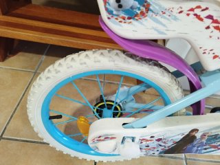 Bicicleta Frozen Niña 16 Azul