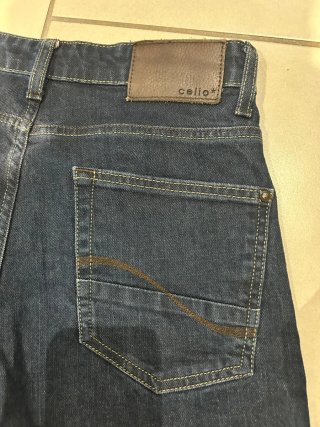 Jeans Celio, colore blu scuro, taglia36 EUR(28USA)