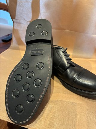Zapatos de vestir Derby piel negro