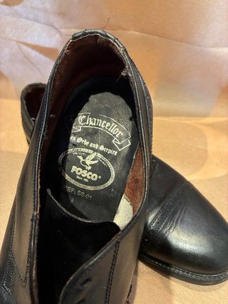 Zapatos de vestir Derby piel negro