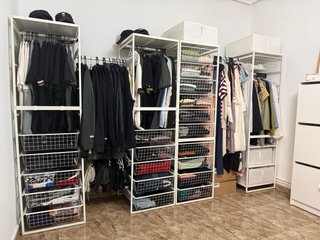 Vestidor IKEA JONAXEL Blanco Completo