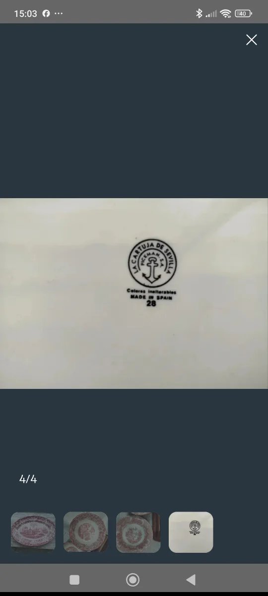 La Cartuja. NUEVO sin estrenar. Se venden piezas